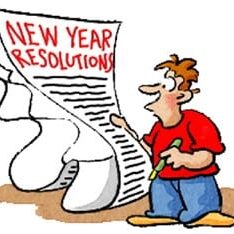 new years resolutions